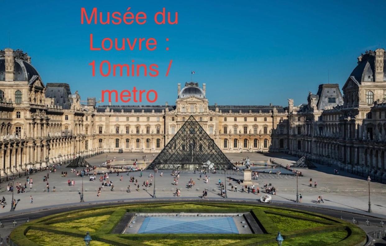 Studio 10 Mins Walk Eiffel Tower, Paris 16 エクステリア 写真